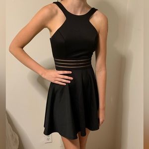 City Studio Black Mini Dress